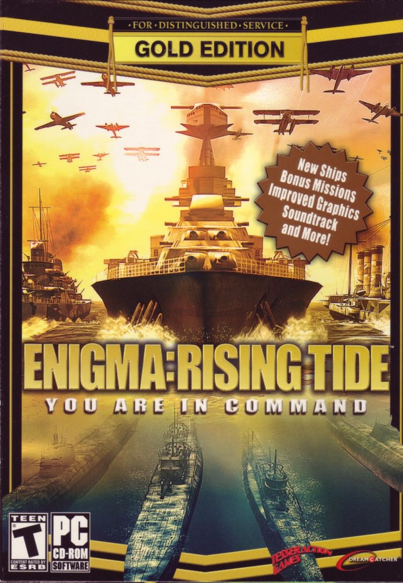 Enigma: Rising Tide Gold Edition PC game cover